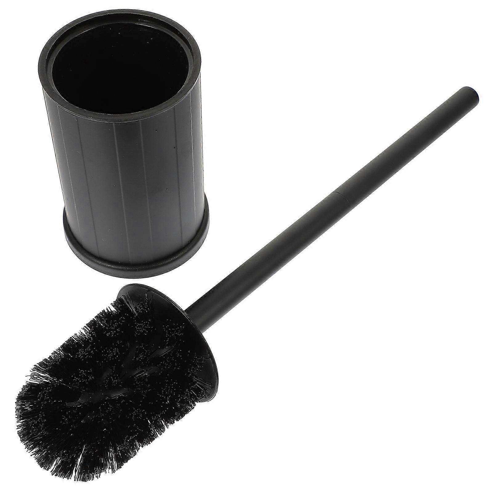 Black Toilet Brush Set Household Multi-Function Bathroom Brush 1Set