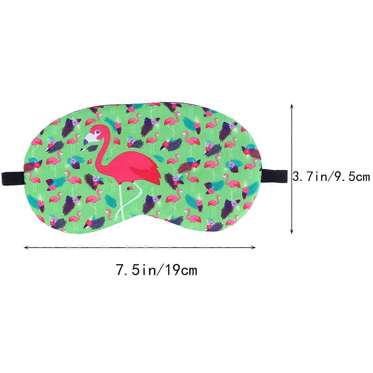 Sleep Eye Patch Flamingo Blindfolds for Light Blocking