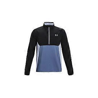 Men's Under Armour Storm Windstrike 1/2 Zip - Mineral Blue/Black