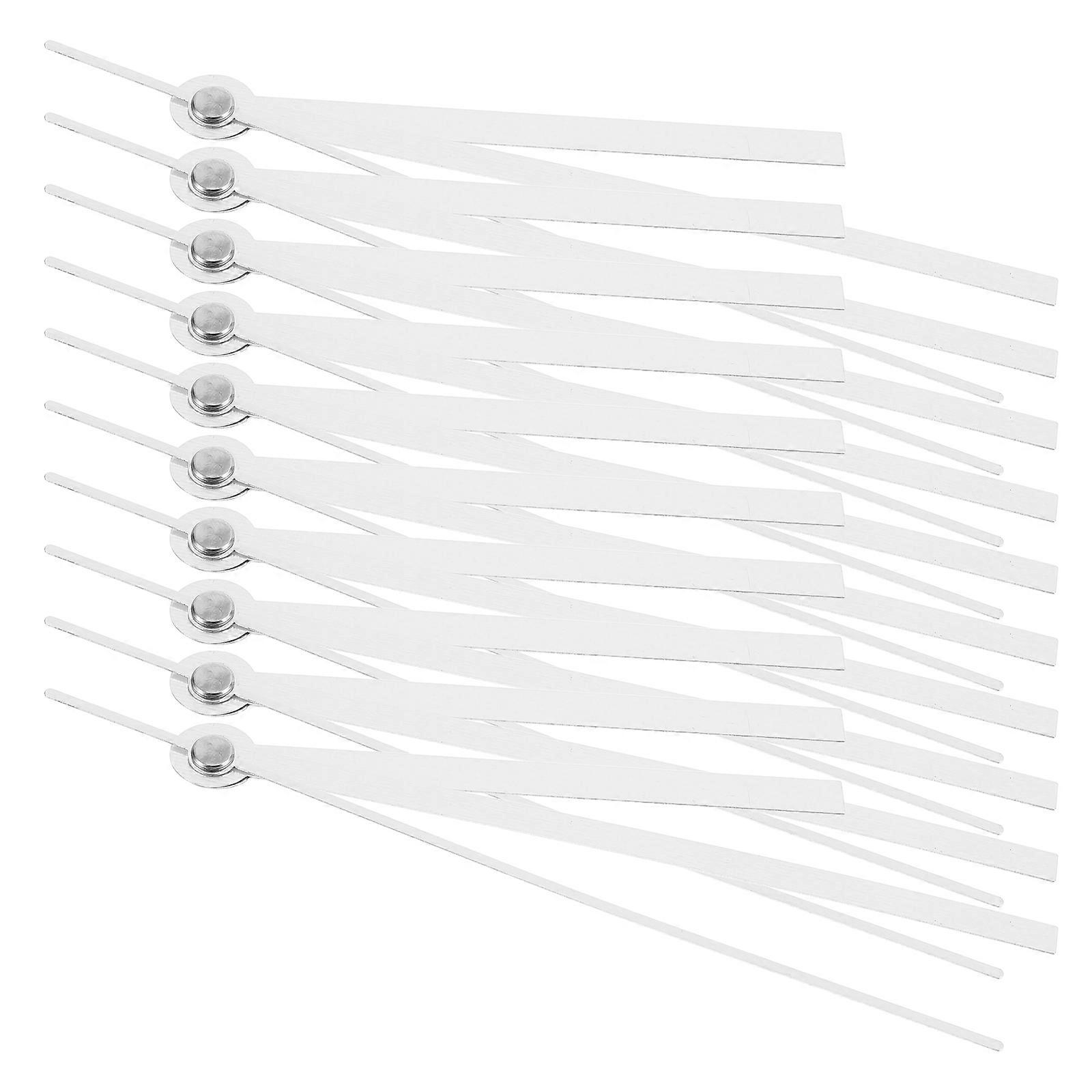 Metal Clock Hands Plastic Clock Pointers for Elegant DIY 10Sets