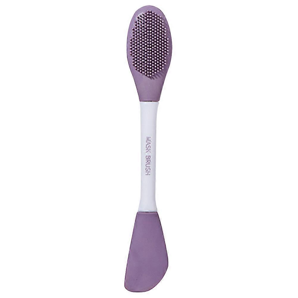 Applicator Brush Silicone Dual Head Tool for Makeup Application