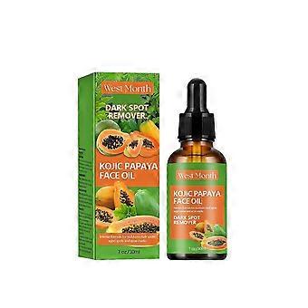 West month papaya fruit acid facial serum deep hydrating moisturizing brightening skin essence - west month papaya fruit acid facial serum deep hydrat