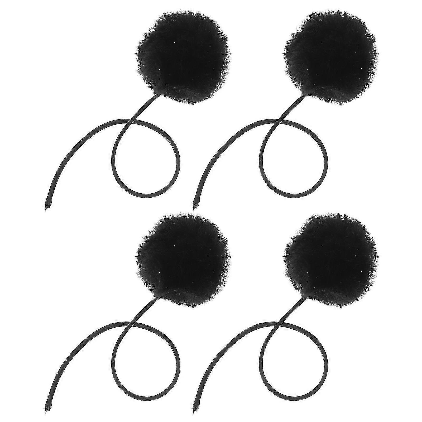 Replaceable Cat Spring Ball Toy with Bell for Cat Trees 16Pcs Plush