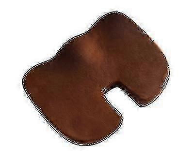 Memory Foam Seat Cushion With Removable Microfiberbrown