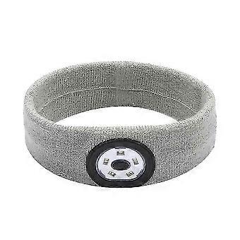 LED-Sportstirnband mit wiederaufladbarem Licht für Laufsicherheit