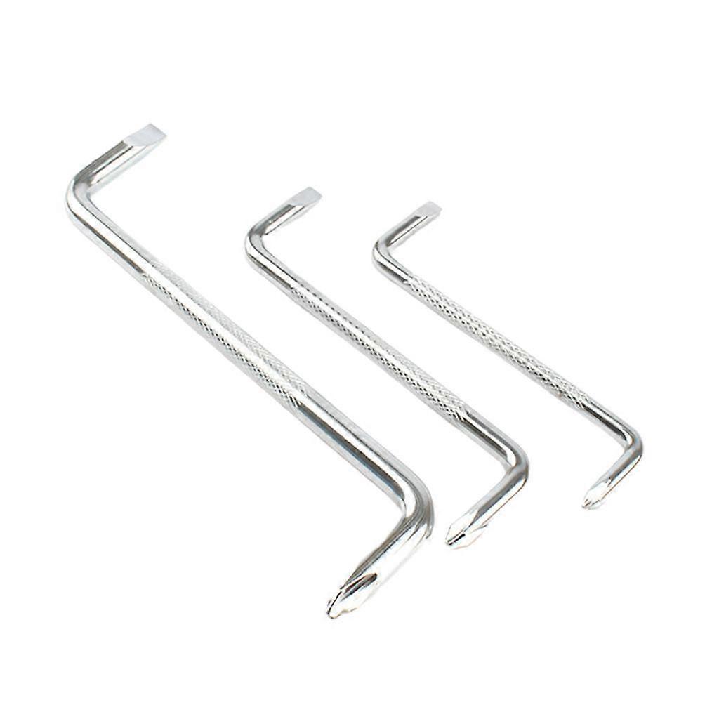 3 Pcs Offset Screwdriver Set Right Angle Phillips Screw Driver & Flat Head Z Shaped Screwdriver Set for Workshop