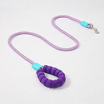 150cm Long Dog Leash with Foam Handle Cushioning Shock-Absorbing Elastic Alloy Buckle Durable Comcompatible withtable Rope compatible with Walking