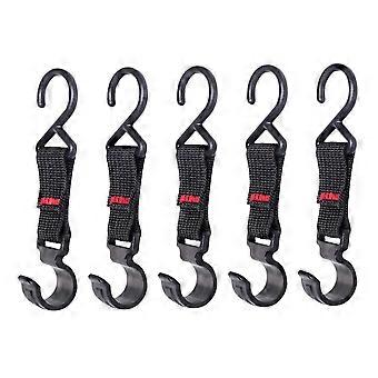 Camping Hooks Set of 5 Quick Install MultiPoint Hanging for Tableware Cookware Outdoor Use