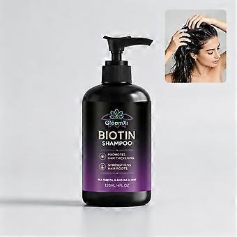 1/2/3 Stück Biotin-Haarwaschgel zur Stärkung der Haarwurzeln, gleicht die Talgproduktion der Kopfhaut aus und verleiht Volumen, ideal für feines oder kraftloses Haar – 120 ml / 4 fl. oz.