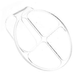 Makeup Acrylic Handheld for Cosmetic Mixing 2Pcs Tray