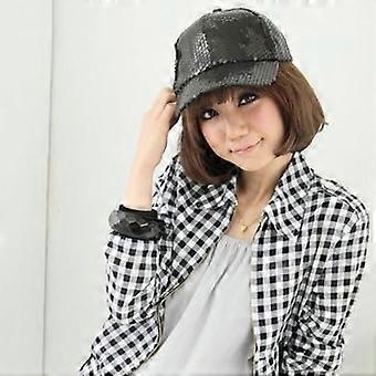 Femmes Hommes Paillettes Paillettes Casquettes de Baseball Snapback Hats Party Outdoor Réglable