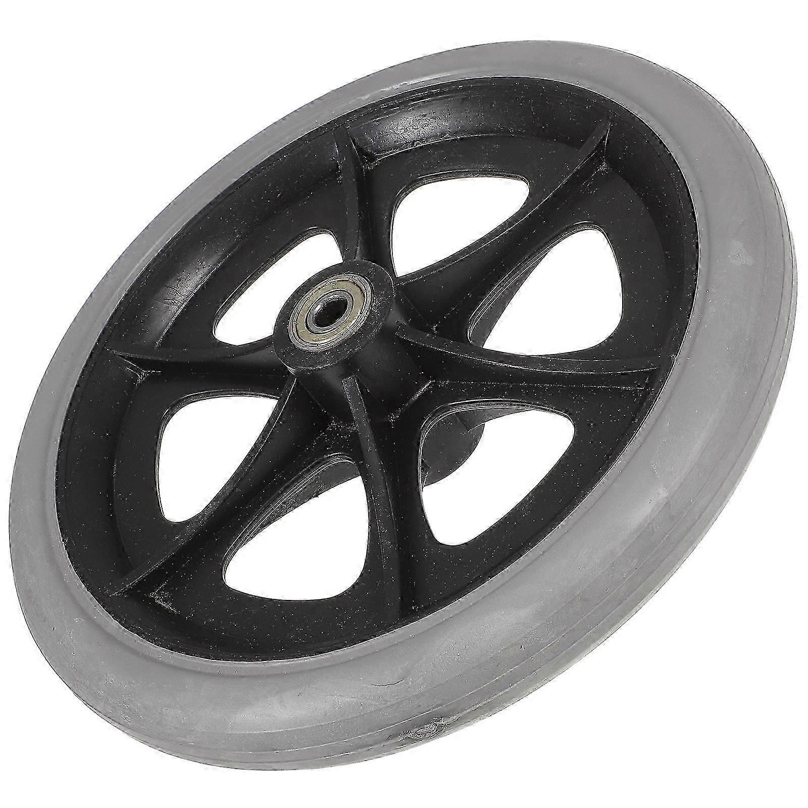 1pc 8-Inch Wheelchair Front Wheel Solid Tire Universal Wheel Accessory