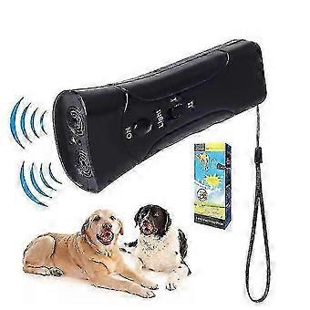 2 in 1 Ultrasone Hond Opleiding en Anti-Blaffend Apparaat Hond het Blaffen Controle, Navulbaar Hondafschrikmiddel