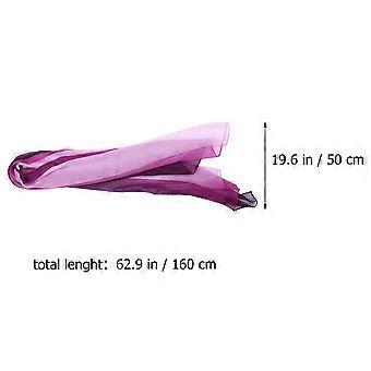 1Pc Gradient Scarf Elegant Muffler Stylish Cape Cappa Tippet Dustproof Sprayproof Shawl (Purple)