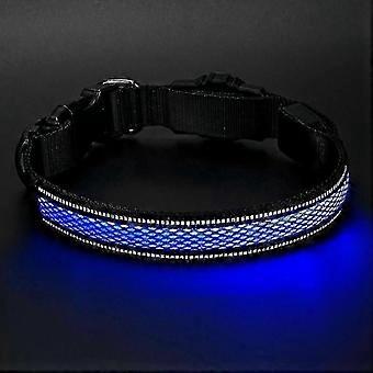 Compatible with LED Light Up Dog Collar, Rechargeable Waterproof Safety Flashing Collar for Dogs Walking During Night, Glow in The Dark Lights for Pet
