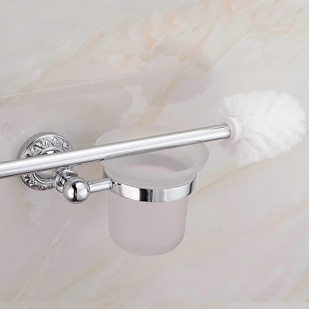 Bathroom Hardware Set 304 Stainless Steel Wall Mounted Accessories with Mirror Plated Finish