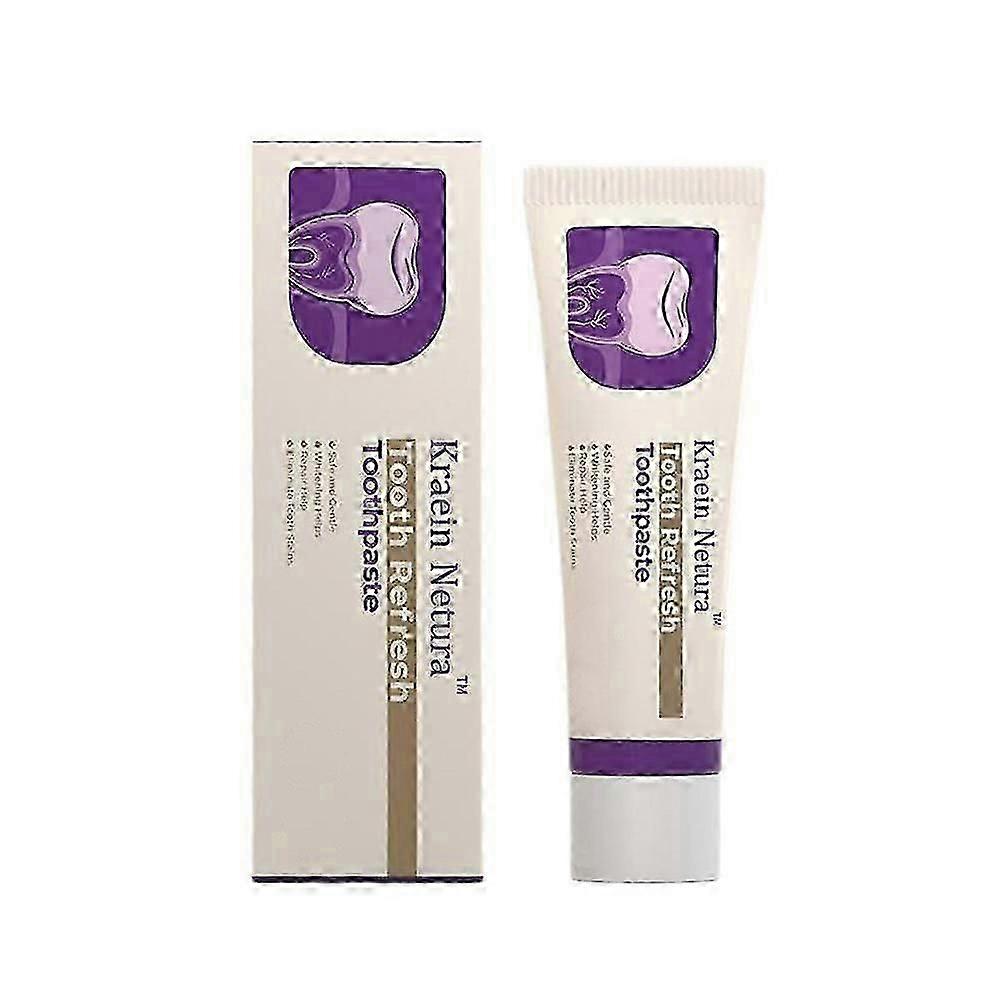 1-3X Nature Tooth Refresh Toothpaste, Hydroxyapatite Toothpaste for Sensitive Teeth