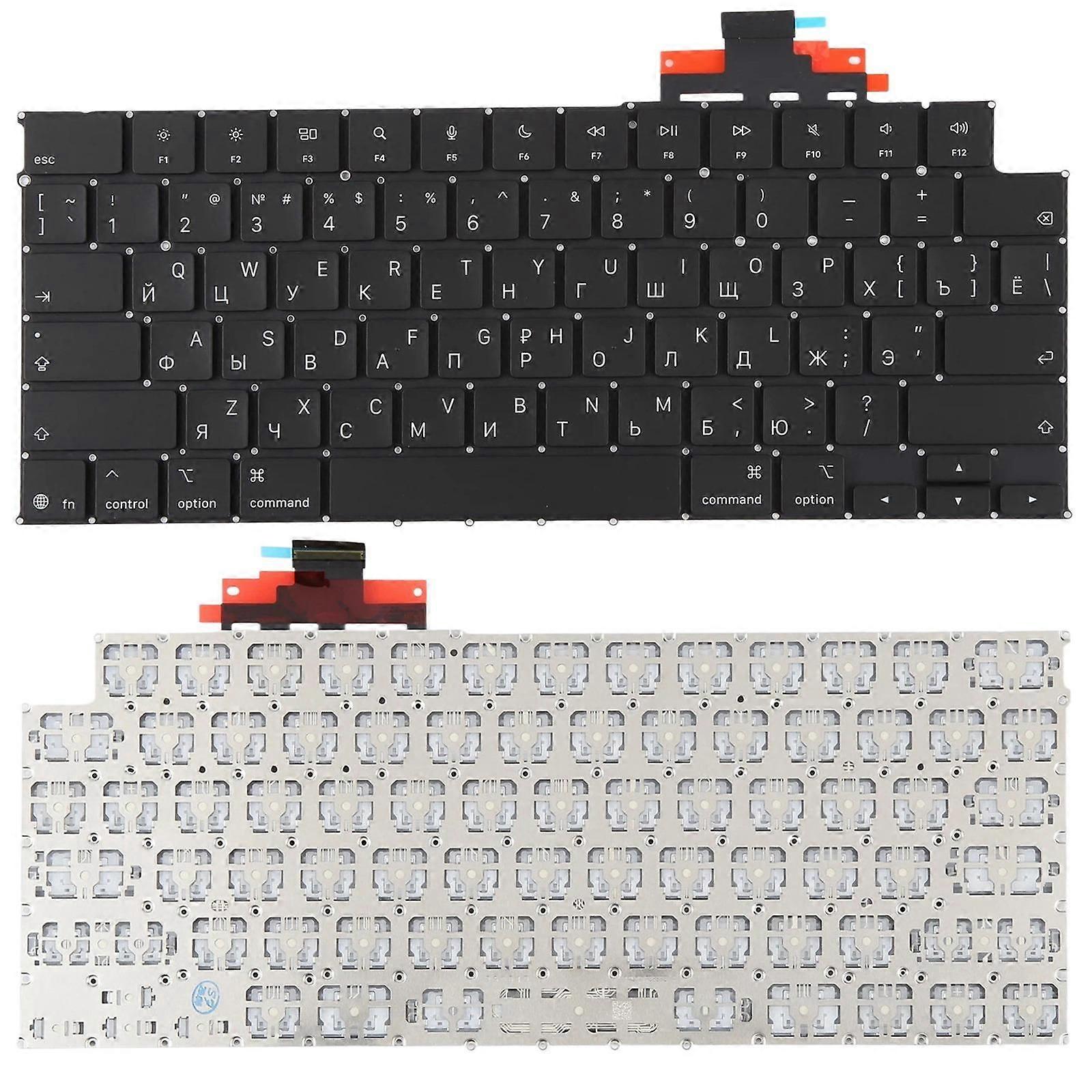 For MacBook A3448 A3449 US Keycaps Russian