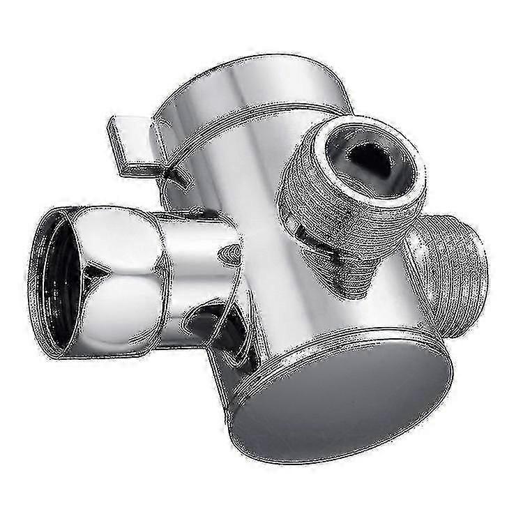 Three-way Shower Diverter, Bright Chrome