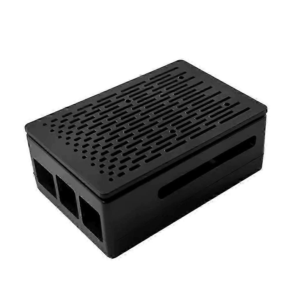 compatible with Raspberry Pi 5 Case Cooling Shell Can Install 3.5-Inch Screen Thermal Enclosure compatible with Raspberry Pi 5