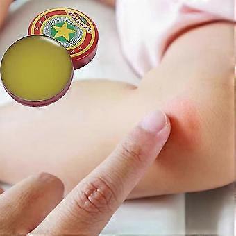 For Itching, Mosquito Repellent, Headache & Dizziness Natural Herbal Menthol Balm Cream - Gold Tower Star