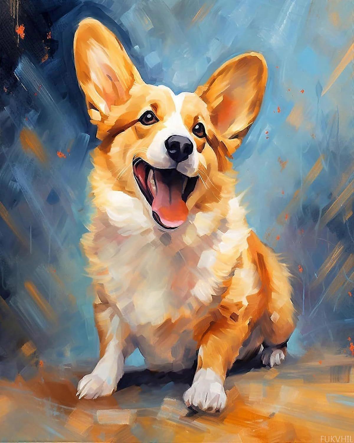Quebra-cabeça Corgi ASL016