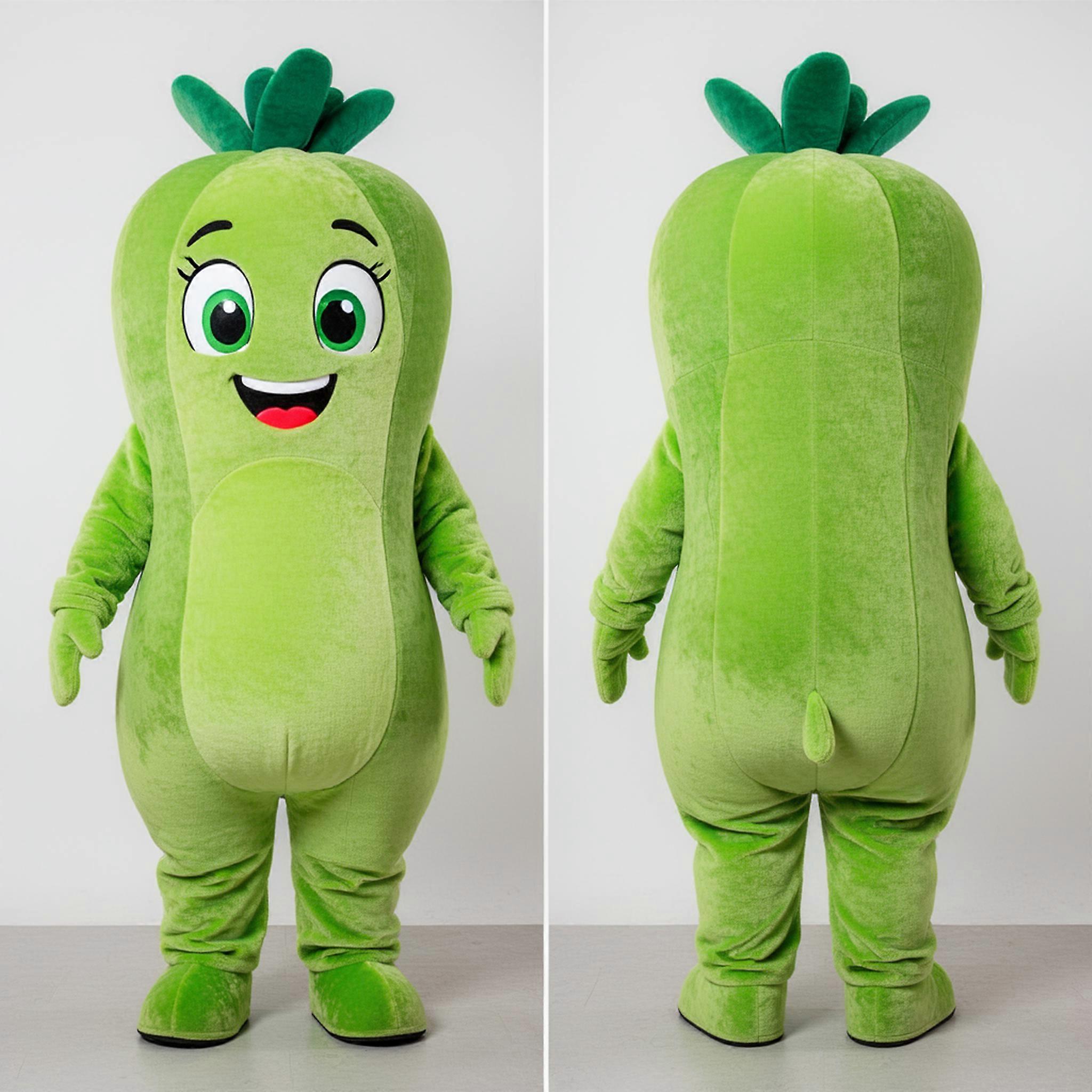 MASTICOT Lime Green Cuddly But Mascot