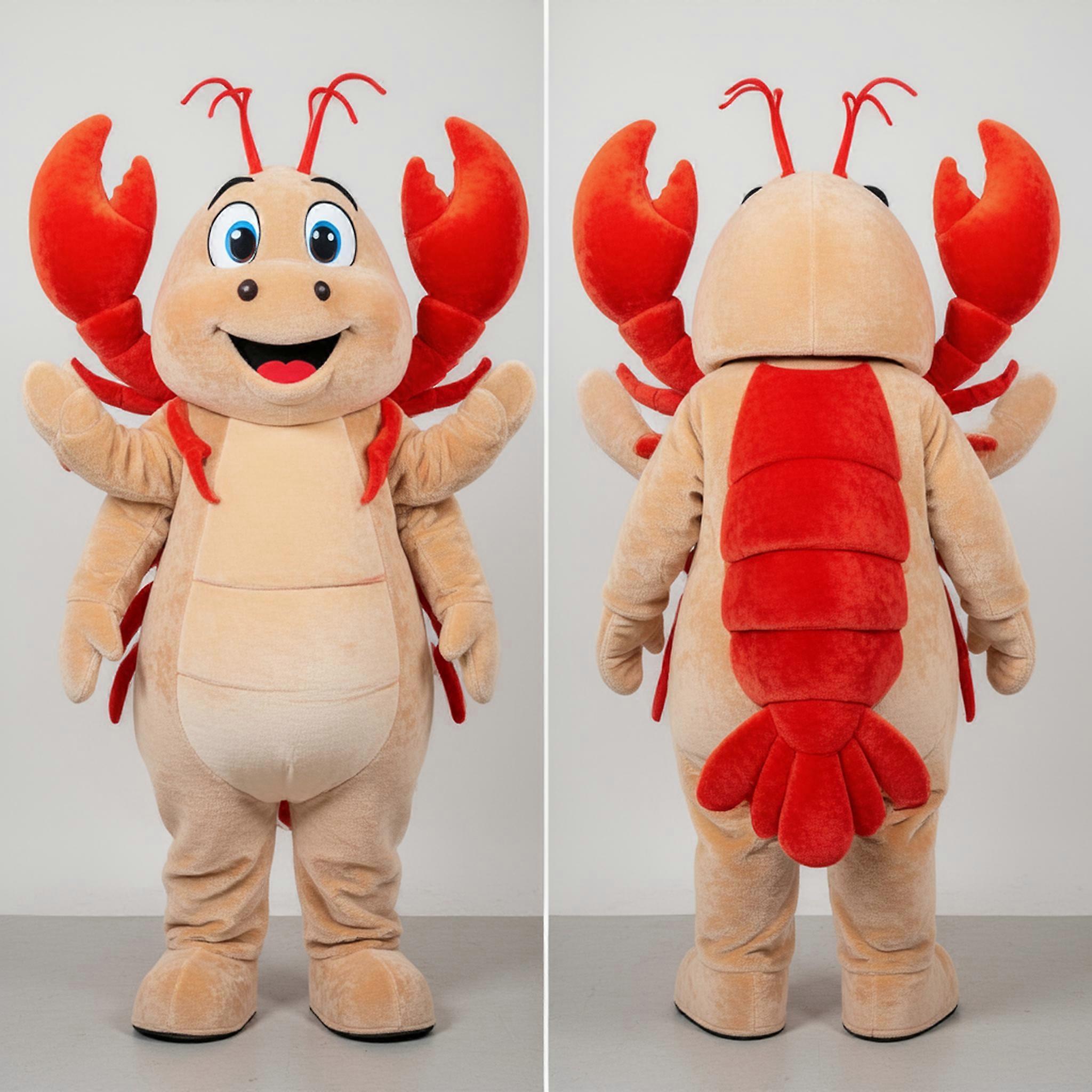 MASTICOT Beige Rounded Lobster Bisque Mascot