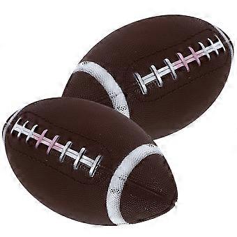 Outdoor Rugby Ball Inflatable Children Rugby Toy Training 2Pcs Set
