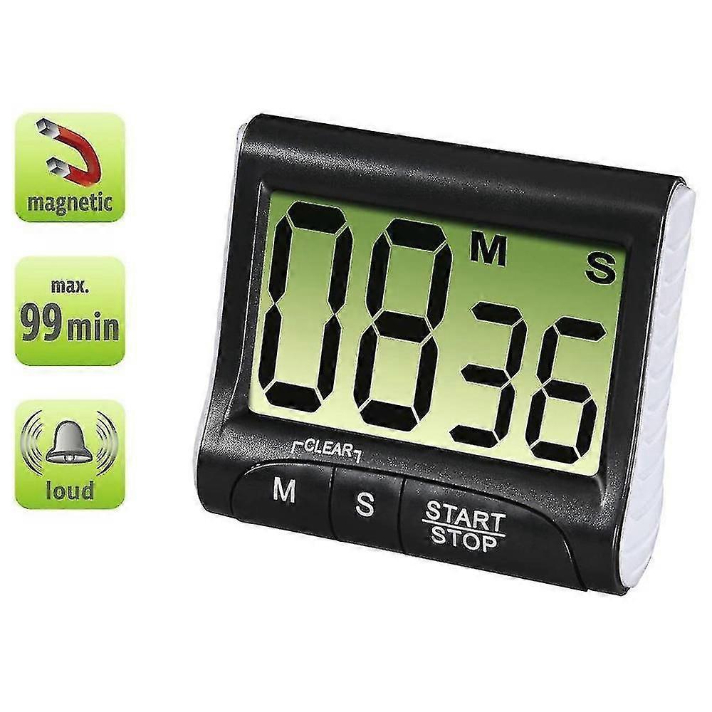 Digital Display Kitchen Timer White Cooking Timers