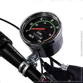 Sykkelcomputer Speedometer Mekanisk sykkelspeedometer Kilometerteller Sykkelstoppeklokke Sykkelcomputer