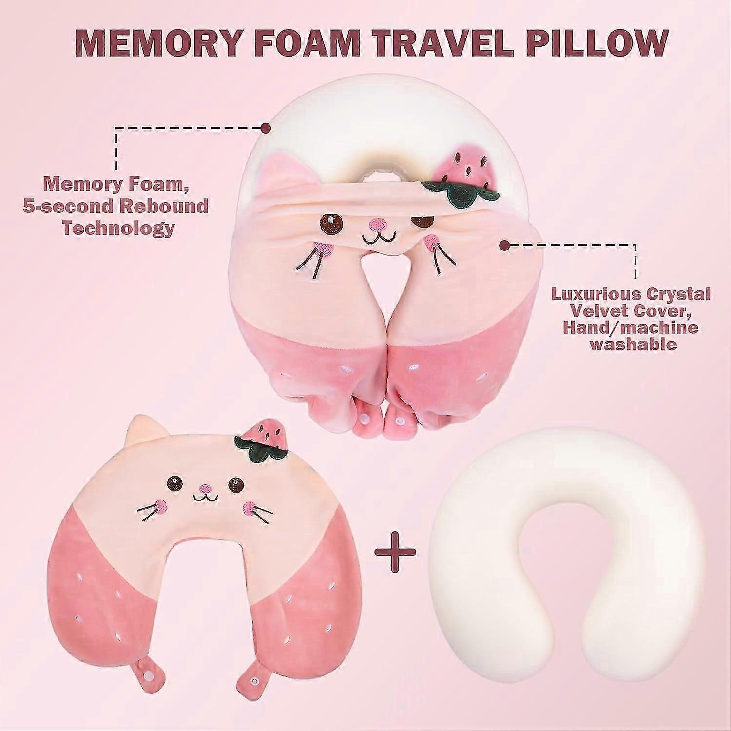 U-Shape Memory Foam Neck Pillow