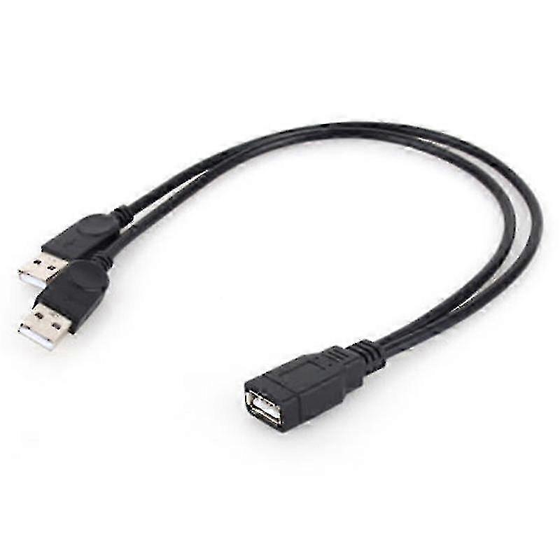 USB 2.0 Y-Splitter Cable 35cm