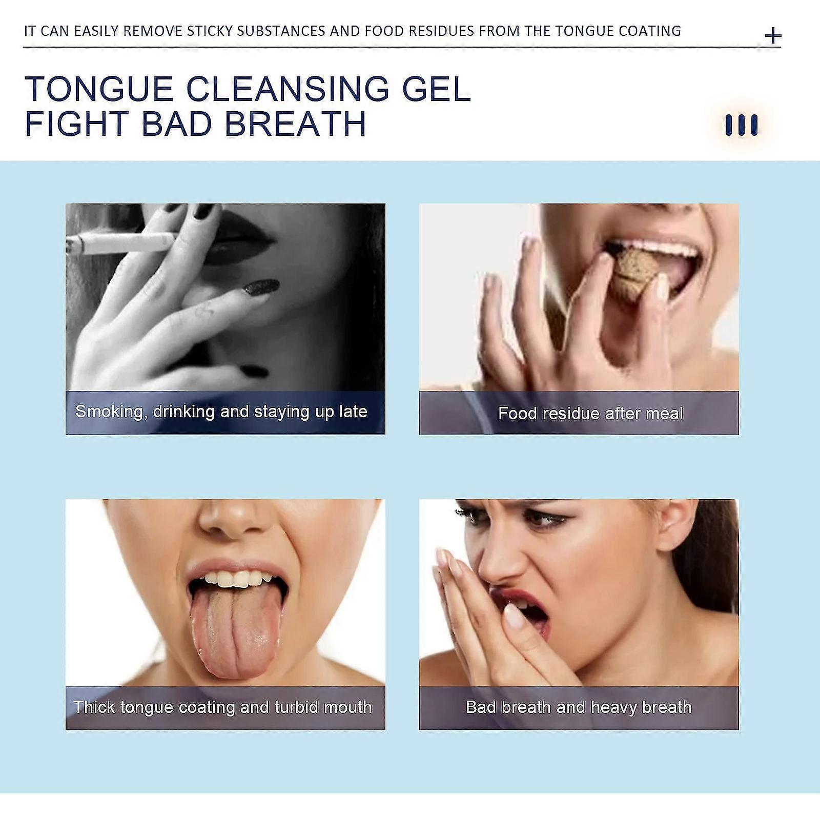 Mint Tongue Cleaning Gel Set