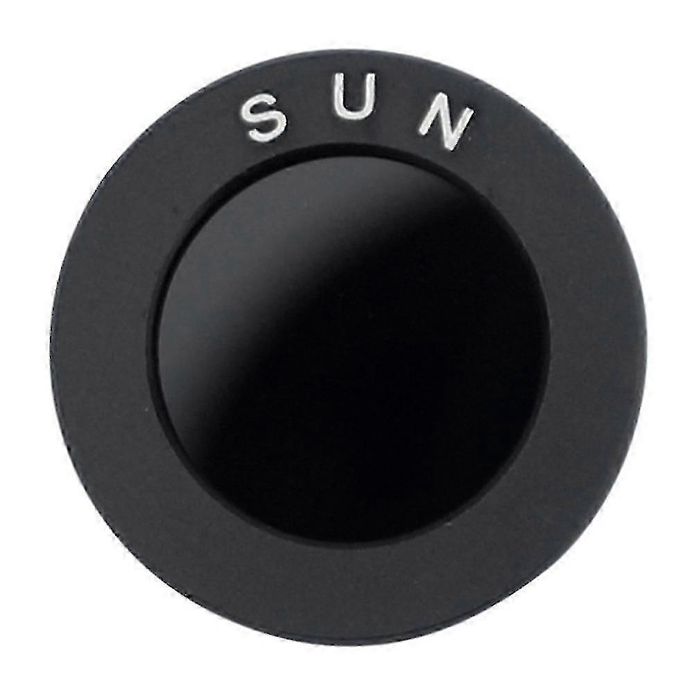 1.25" Black Optical Solar Filter