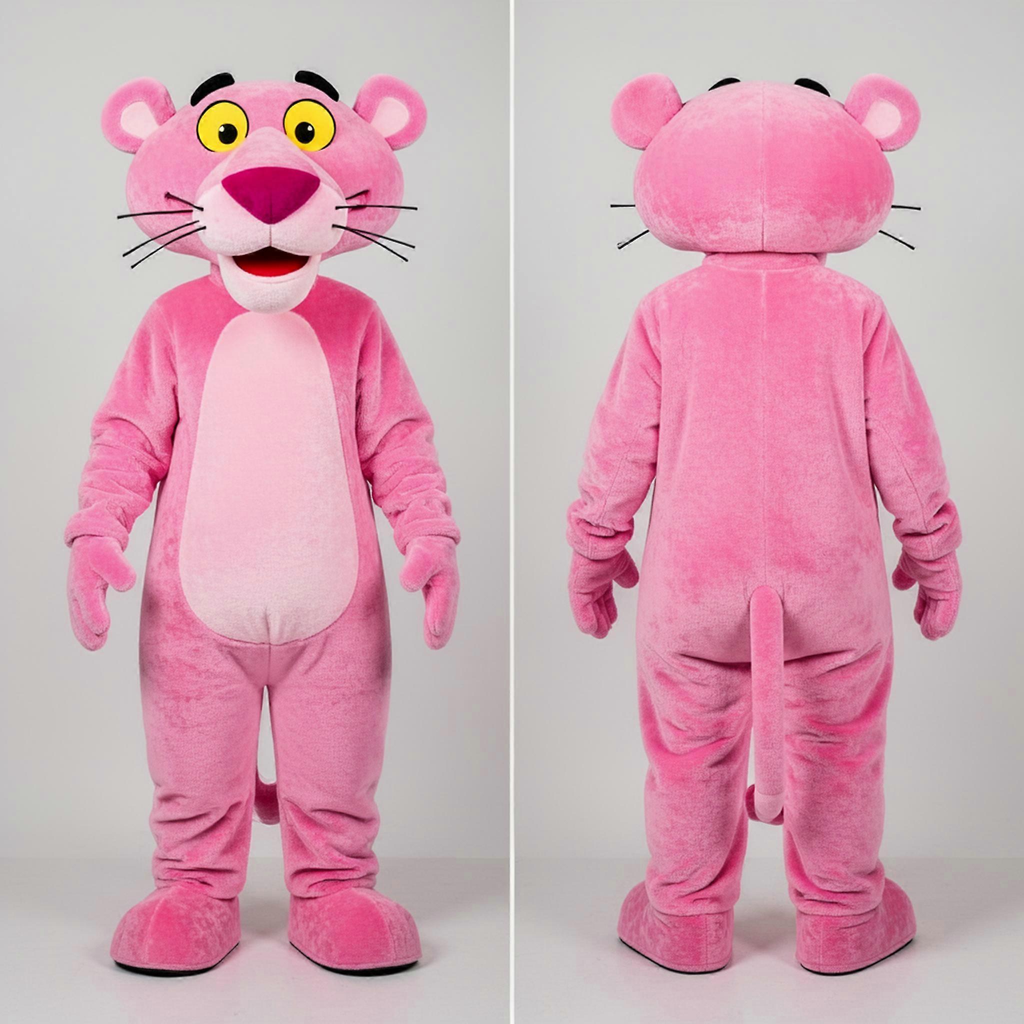 MASTICOT Pink Playful Panther Mascot
