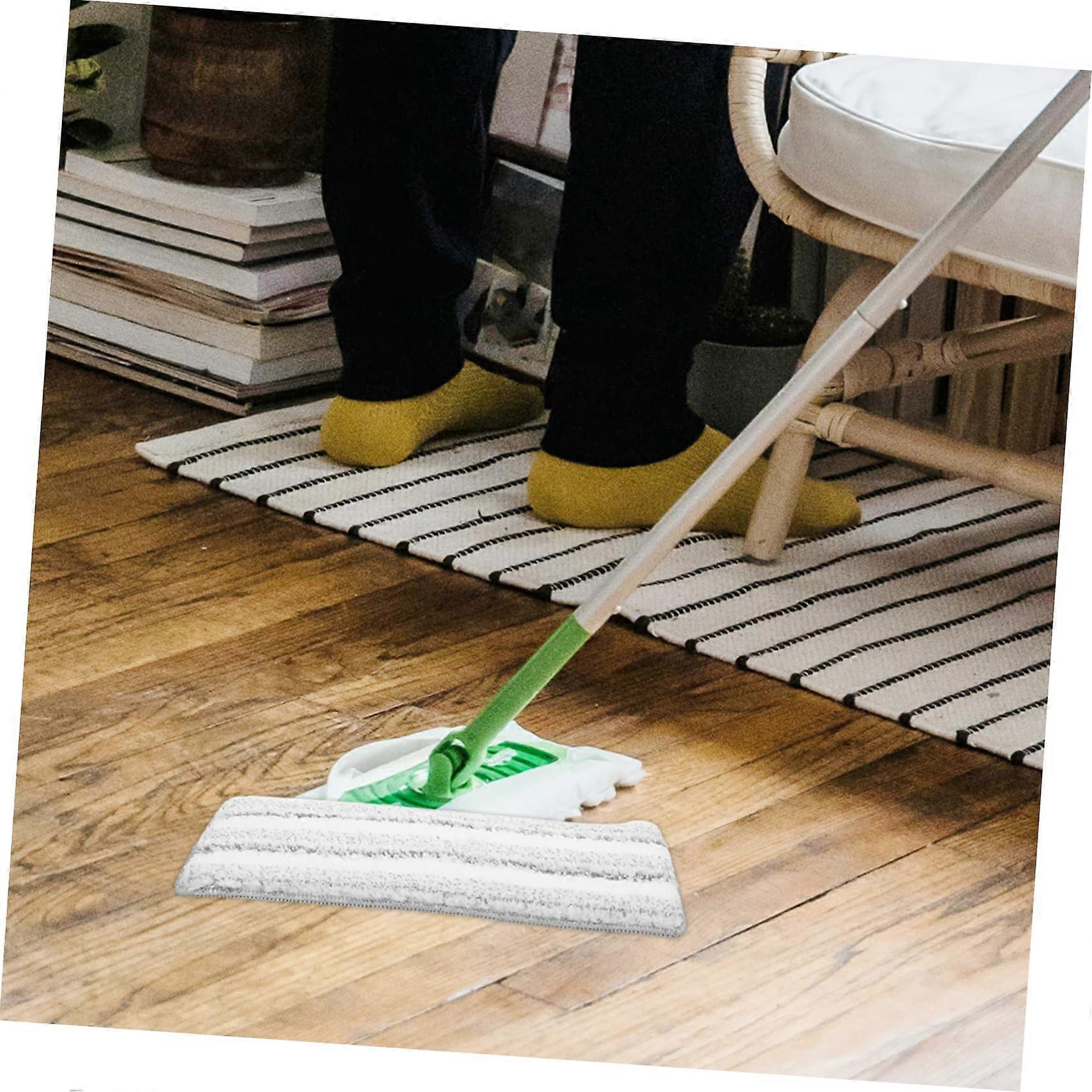 Mop Pads Replacement 3 Pack Flat Mop Refills  Absorbency Fabric Reusable Washable MultiSurface Cleaning