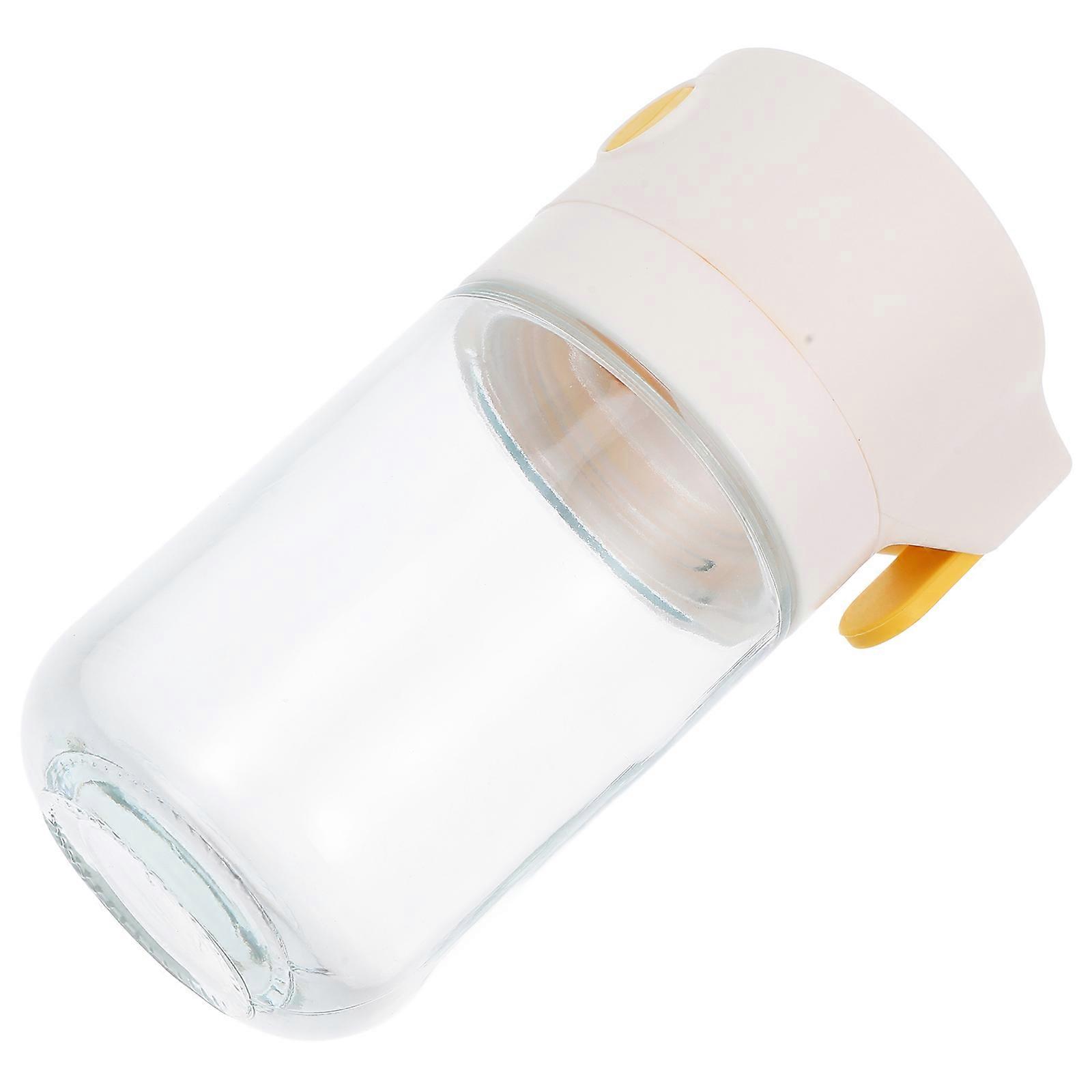 Glass Spice Jar with Precision Measuring Function for Kitchen Use