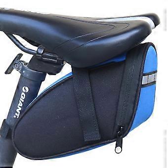 Aero-Shaped Secure Saddle Bag With Tail Light Strap