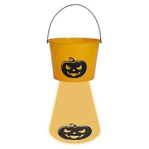 Fiestas Guirca Light Up Halloween Candy Bucket