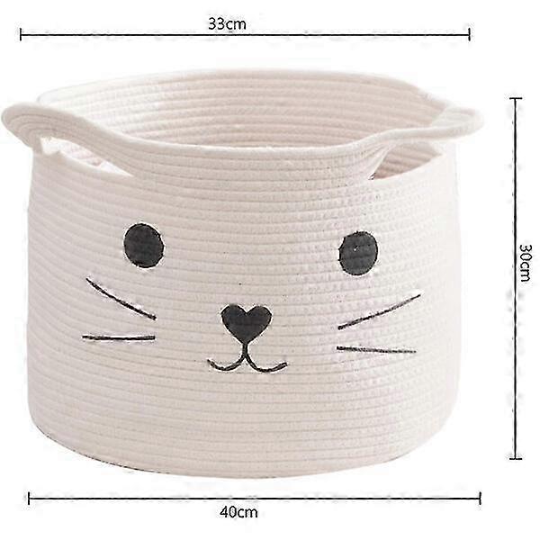 Foldable multi-functional woven storage basket, 1 piece