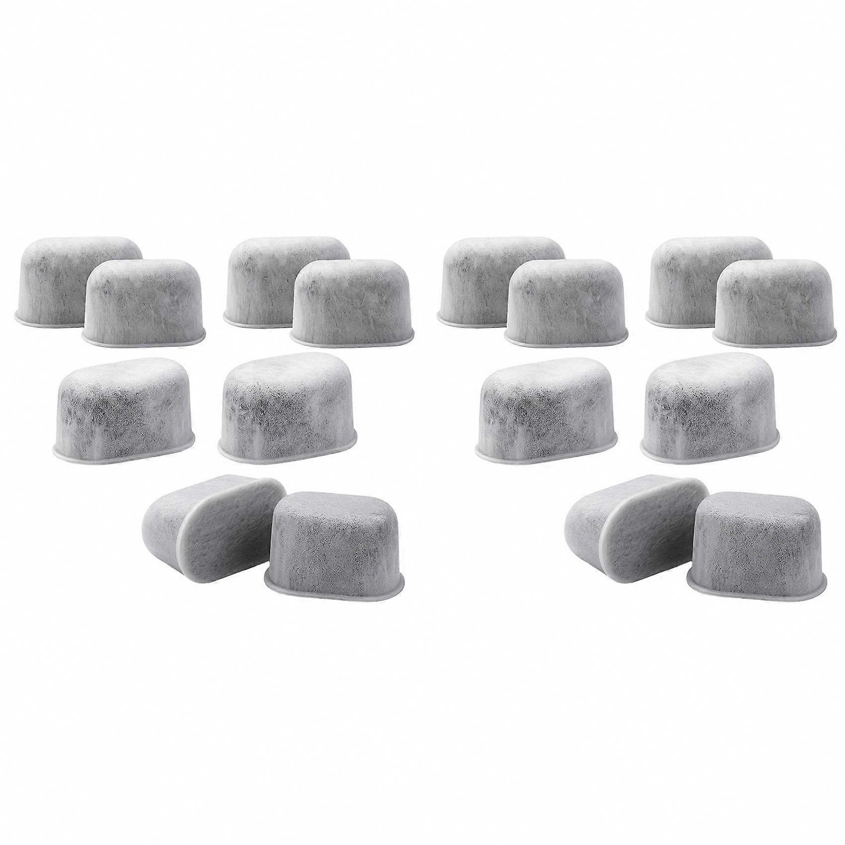 Ninja Coffee Maker Replacement Water Filter Inserts 16-Pack Charcoal Compatible with Luxe Cafe ES601