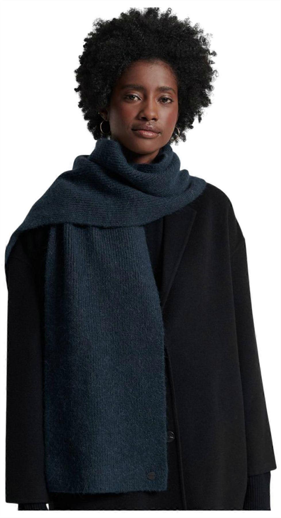 Superdry & Co Luxe Scarf - Eclipse Navy