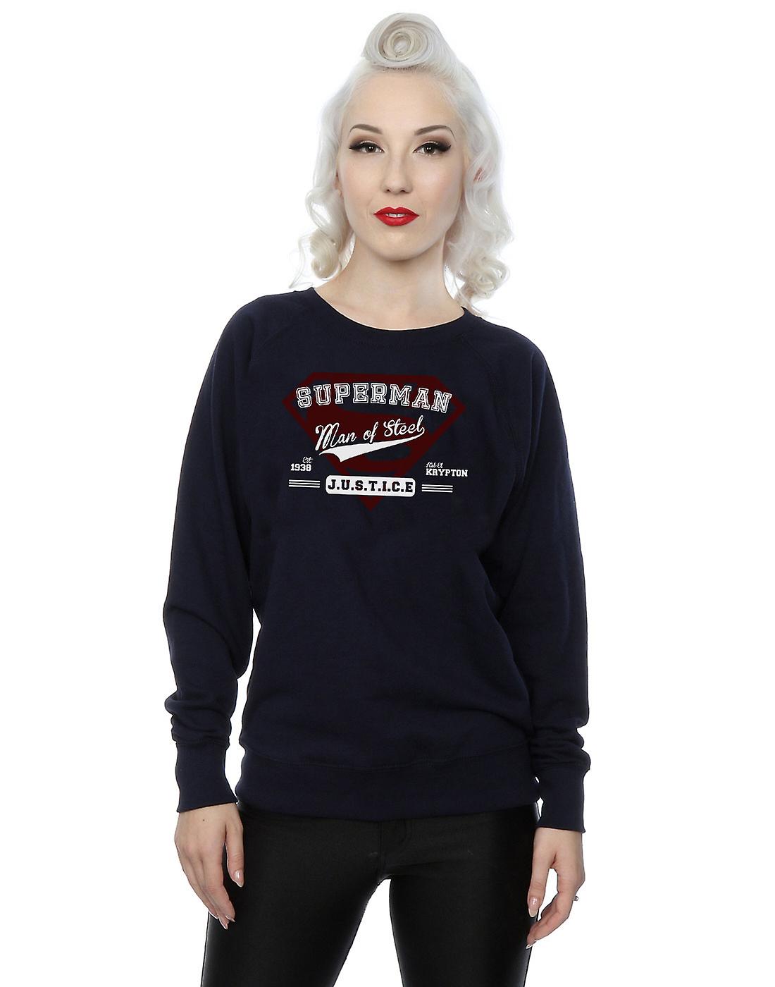 DC Comics Women's Superman Man Of Steel Sweatshirt