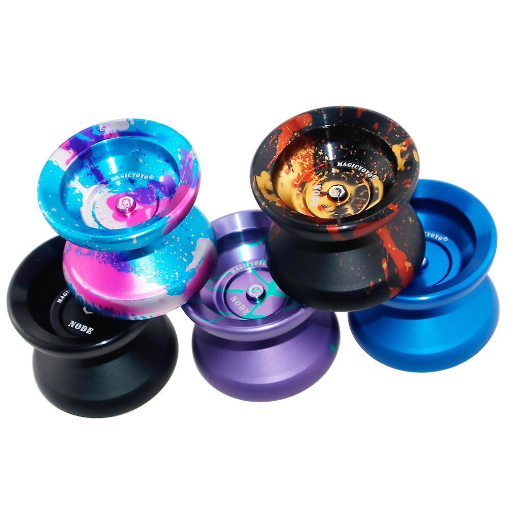 Polished Alloy Aluminum Professional Unresponsive Yoyo Ball Spin Toy