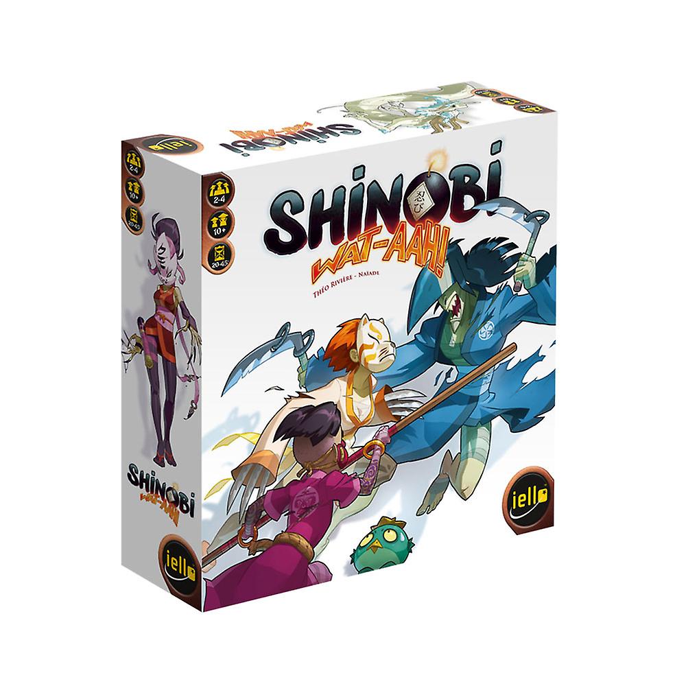 Shinobi Wat Aah Fantasy Board Game Two to Four Players Ages Ten Years and Up