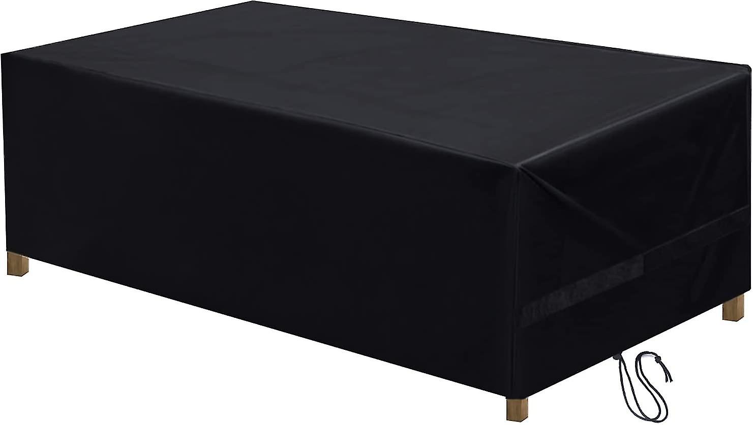 Garden Furniture Cover Heavy Duty 420d Oxford Fabric Waterproof Windproof Uv Protection Rectangular Cover (180x120x74cm)