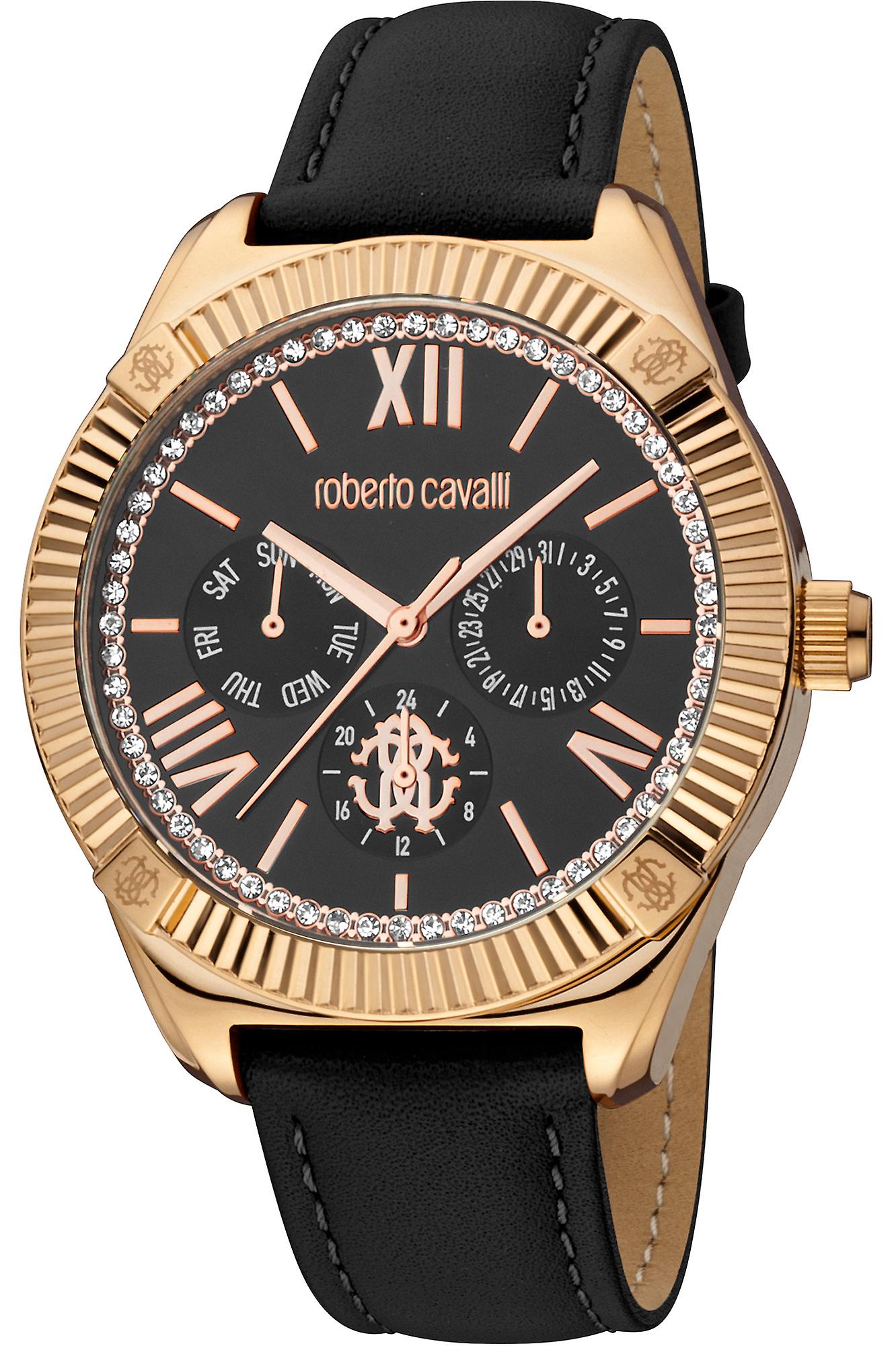 Roberto Cavalli RC5L011L0035 - Leather Female Quartz Multi-function
