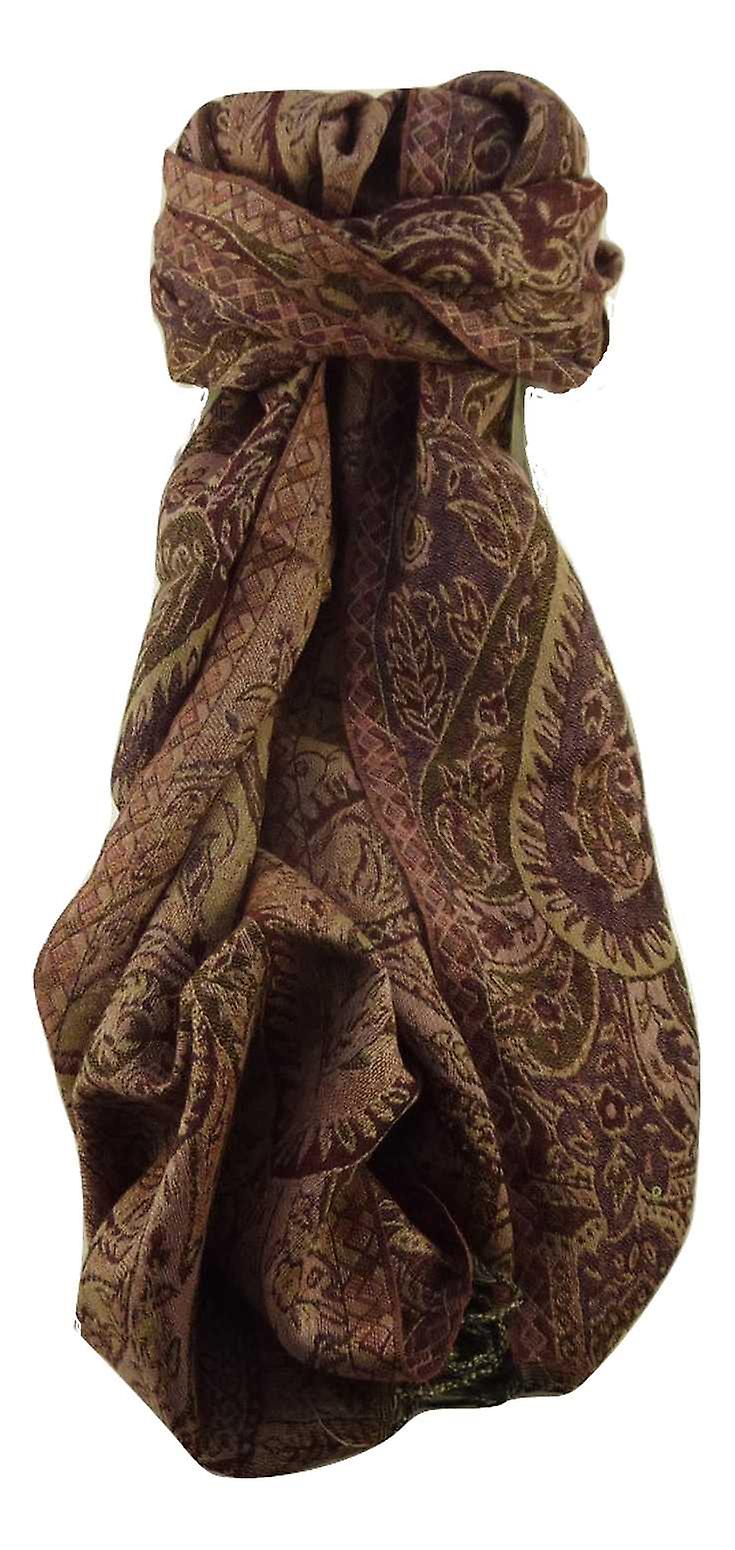Muffler Scarf 6433 in Fine Pashmina Wool Heritage Range by Pashmina & Silk