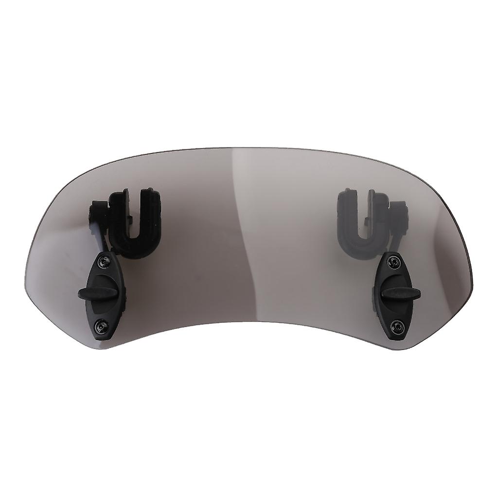 Universal Motorcycle Cruiser Windshield Windscreen with Mounting Kit